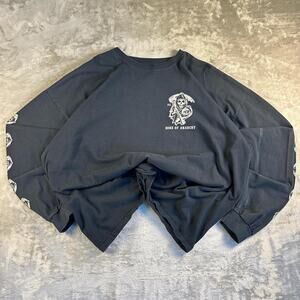 Sons of Anarchy Grim Reaper Logo Graphic Long-sleeve T-Shirt Size 3XL